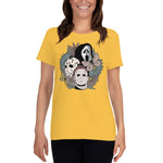 Jason Michael Scream Floral Women's short sleeve t-shirt seasonal