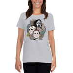 Jason Michael Scream Floral Women's short sleeve t-shirt seasonal