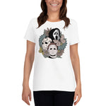 Jason Michael Scream Floral Women's short sleeve t-shirt seasonal