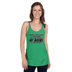 Sorry Bad Day Boobs Women's Racerback Tank accessories