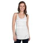 Shoulders Back Biceps Lats Women's Racerback Tank accessories