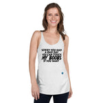 Sorry Bad Day Boobs Women's Racerback Tank accessories