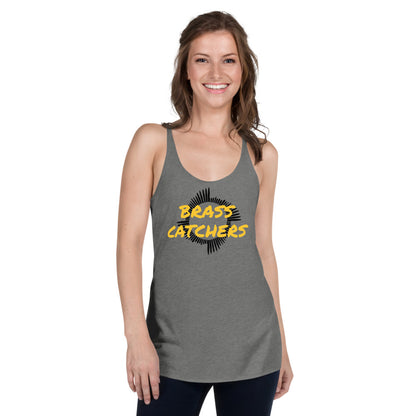 Brass Catchers Women's Racerback Tank military Jenn