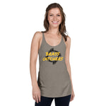Brass Catchers Women's Racerback Tank military Jenn