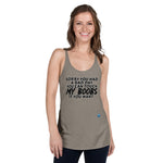 Sorry Bad Day Boobs Women's Racerback Tank accessories