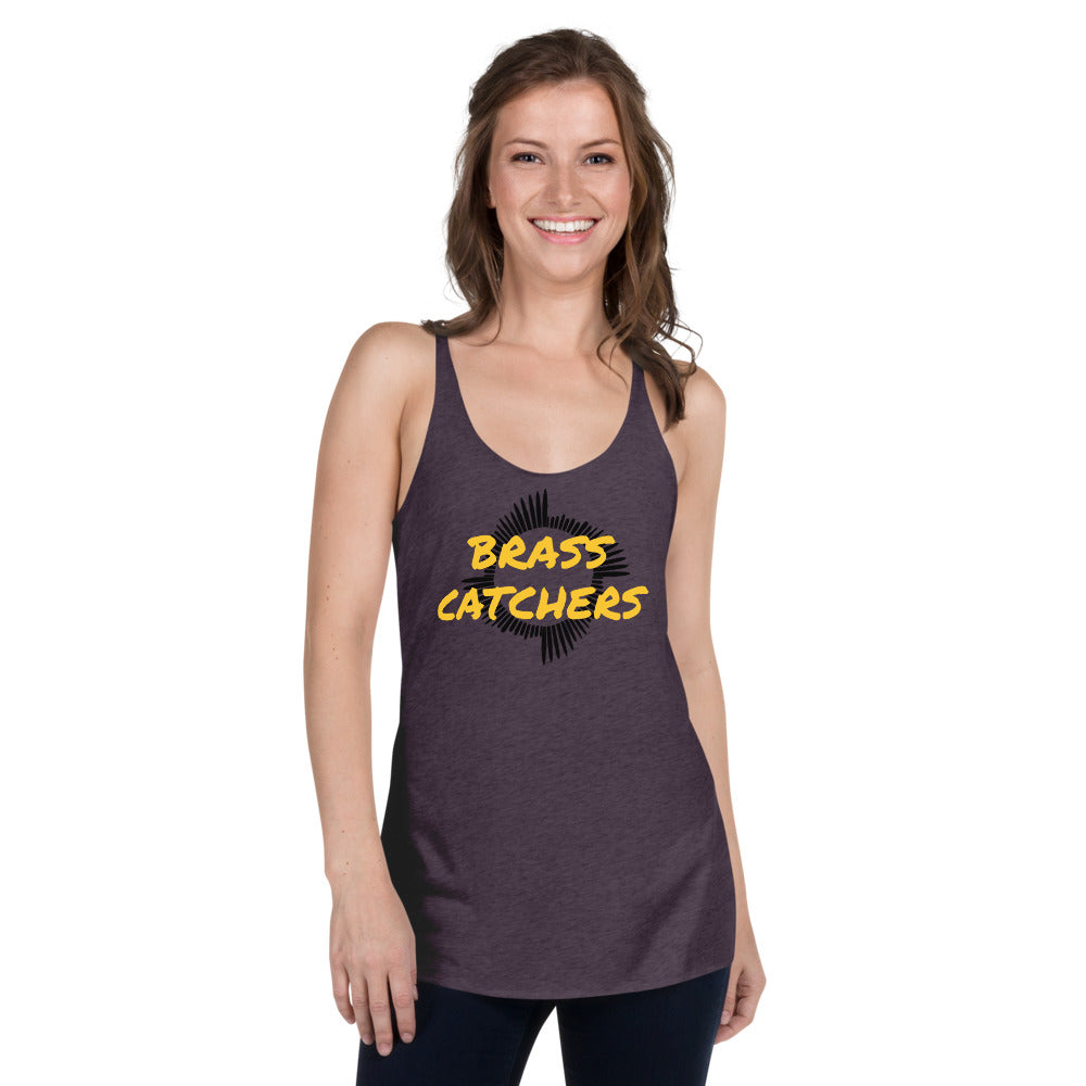 Brass Catchers Women's Racerback Tank military Jenn