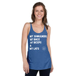 Shoulders Back Biceps Lats Women's Racerback Tank accessories