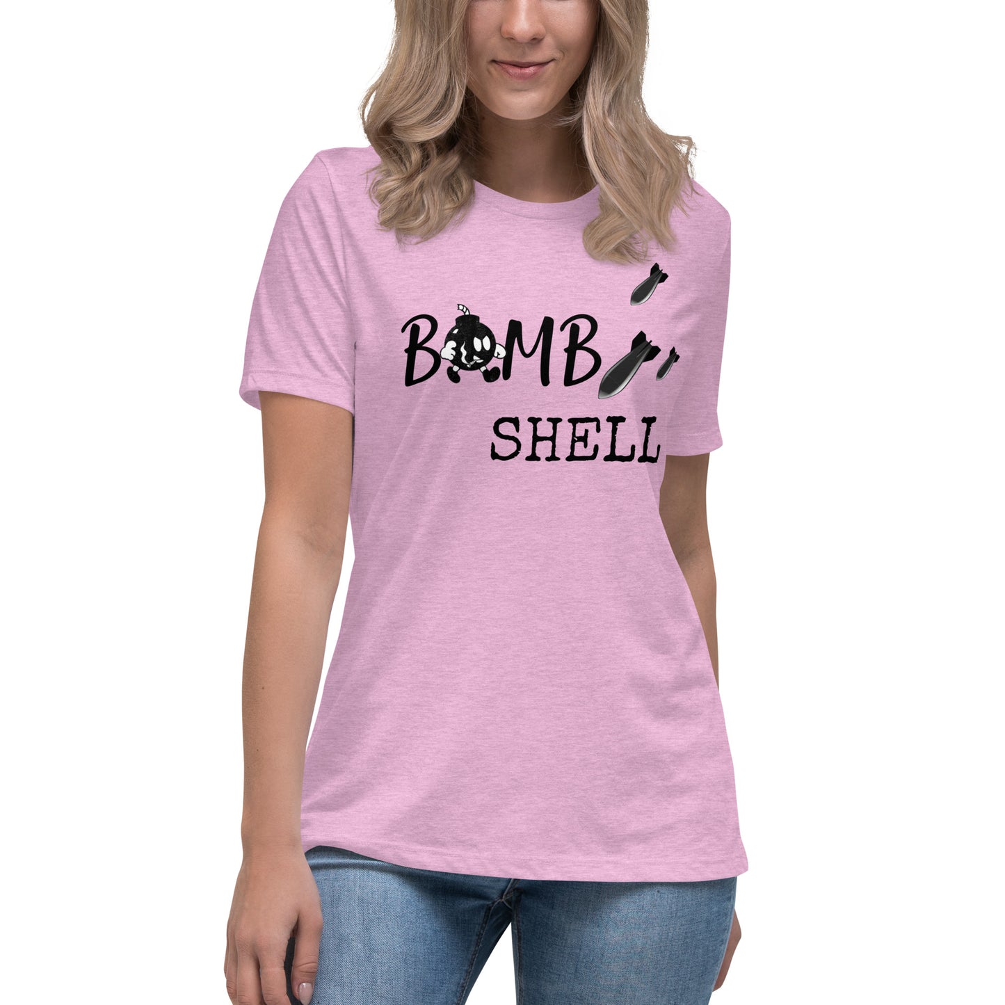 Bomb Shell Ellie Women's Relaxed T-Shirt military